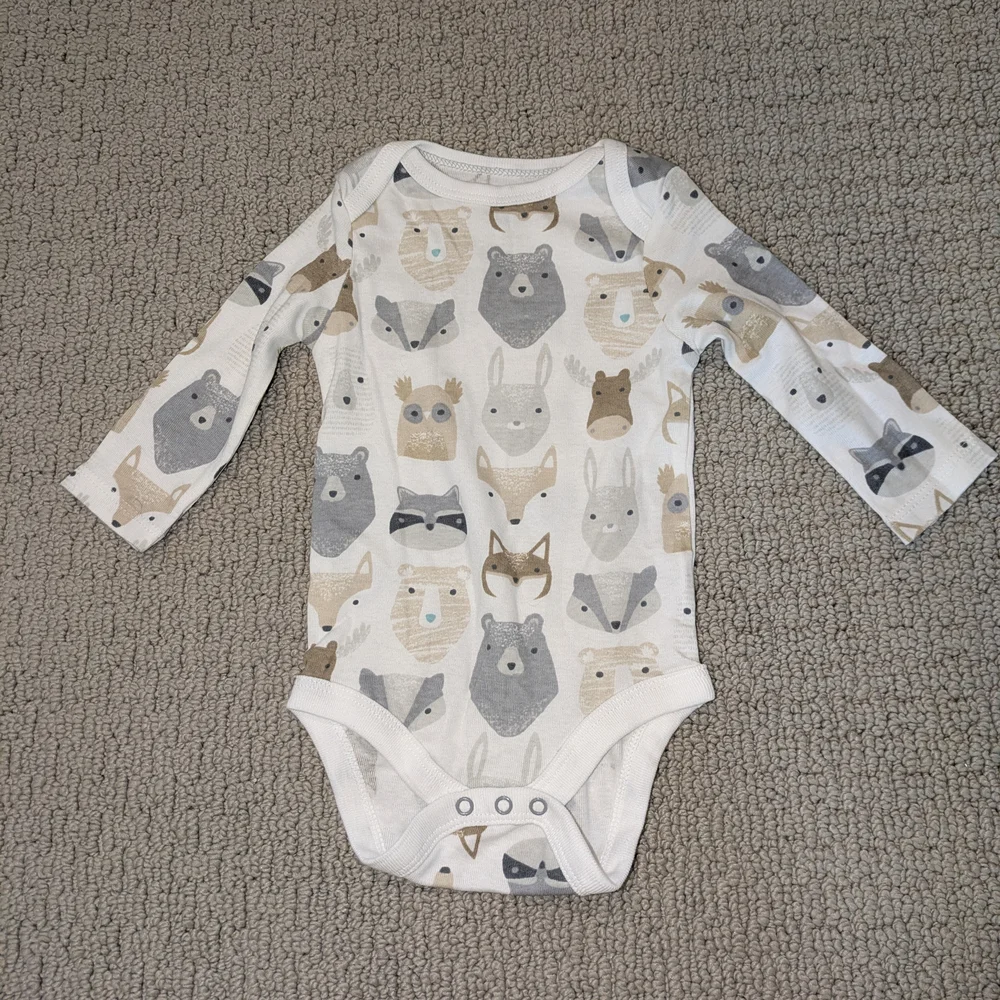 0-3 Long sleeve Onesie Boys - Picture 5 of 7